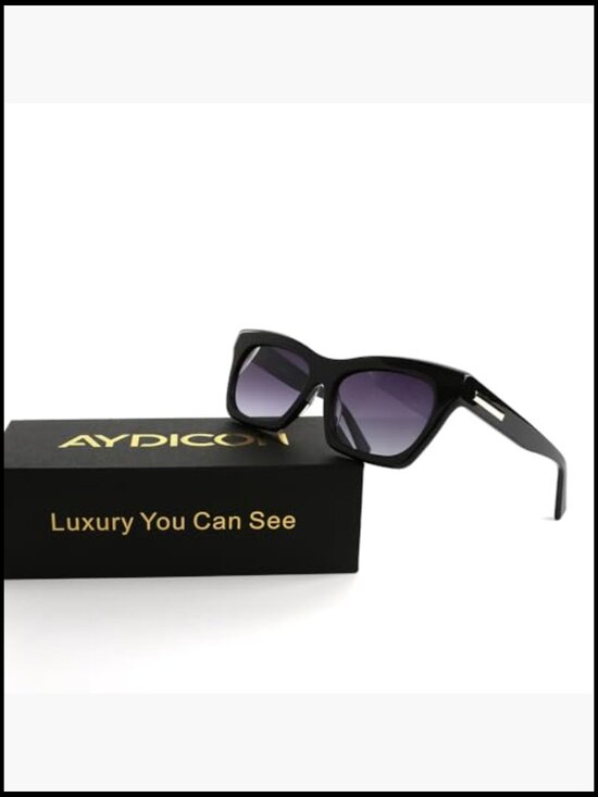Cat Eye Polarized Sunglasses UV Protection Lightweight Acetate main image 7